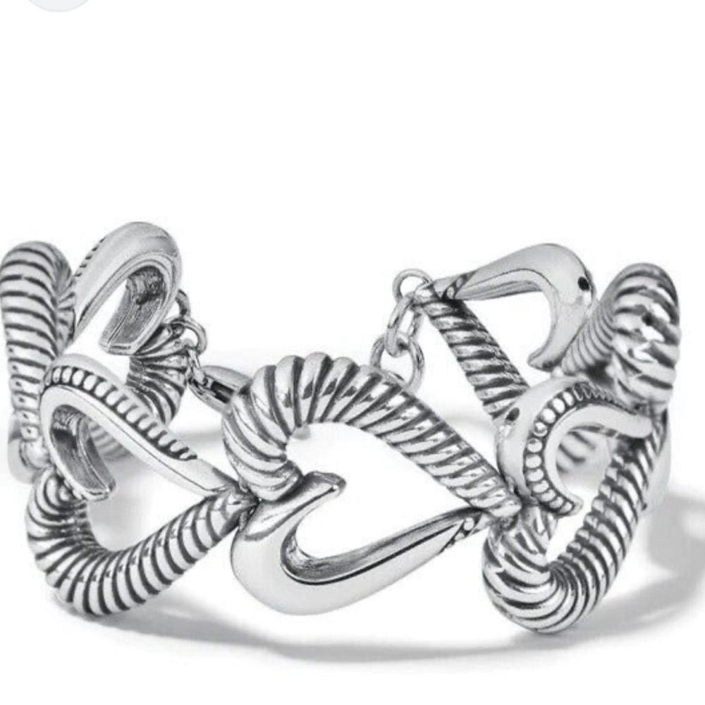 NWT Callie Brighton bracelet hearts sterling silver